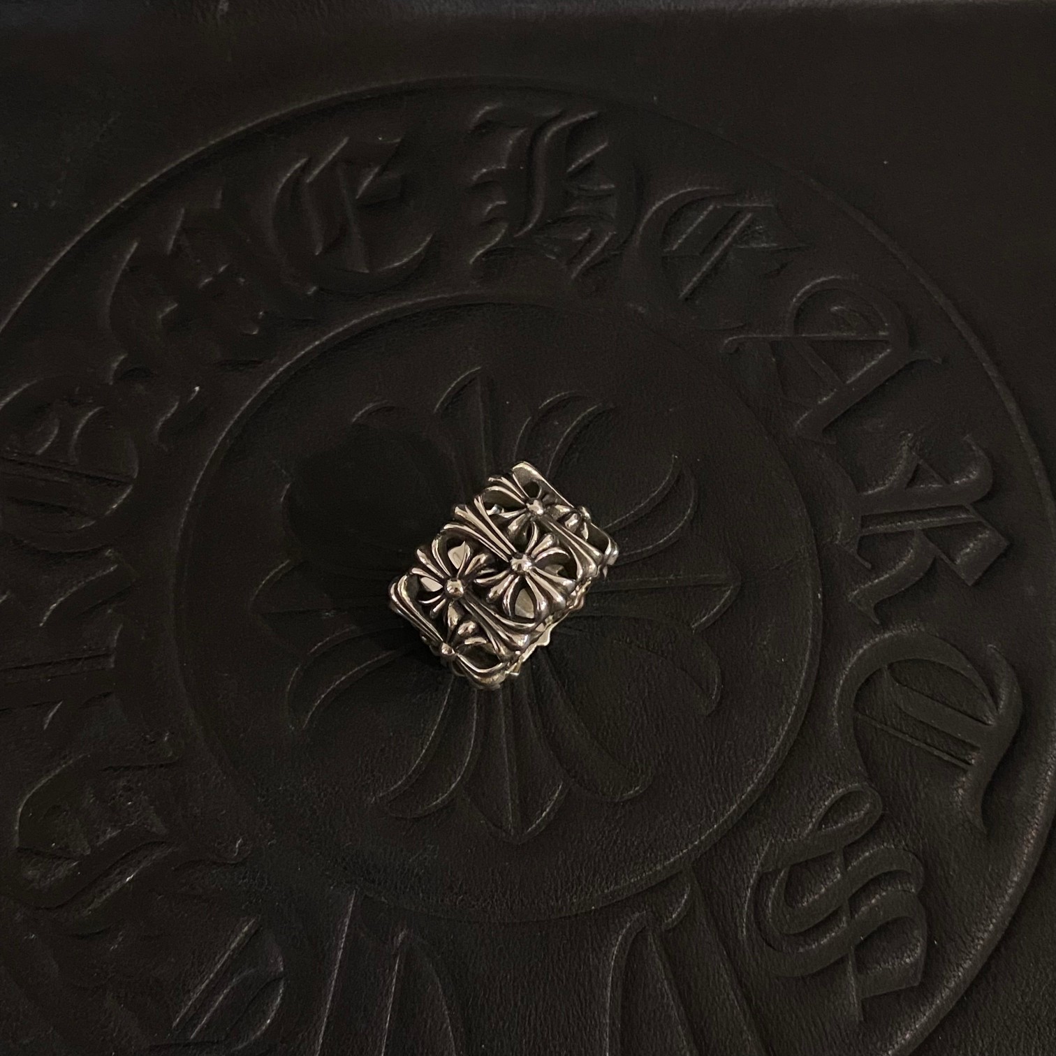 高仿専櫃Chrome Hearts克羅心飾品 墳墓/葬墓十字架戒指