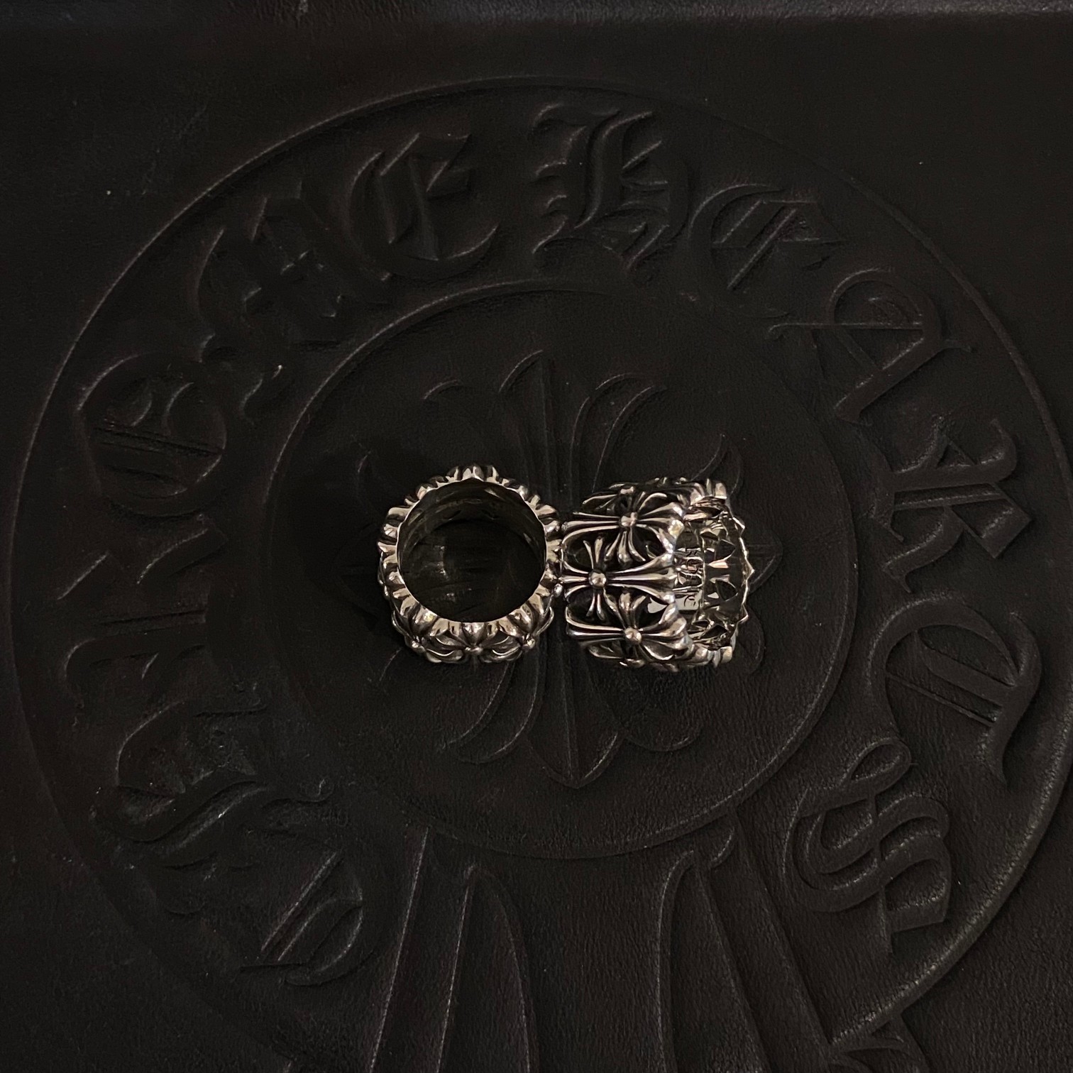 高仿専櫃Chrome Hearts克羅心飾品 墳墓/葬墓十字架戒指