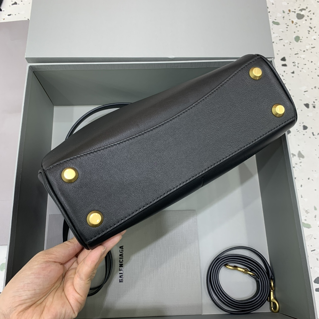 一比一複刻balenciaga巴黎世家包包 RODEO中號小號手提包