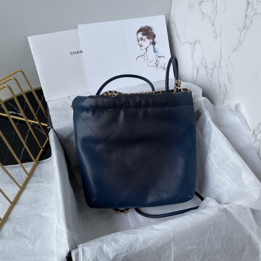 頂級原單CHANEL香奈兒真皮方胖子包包黑色 斜挎包 女款