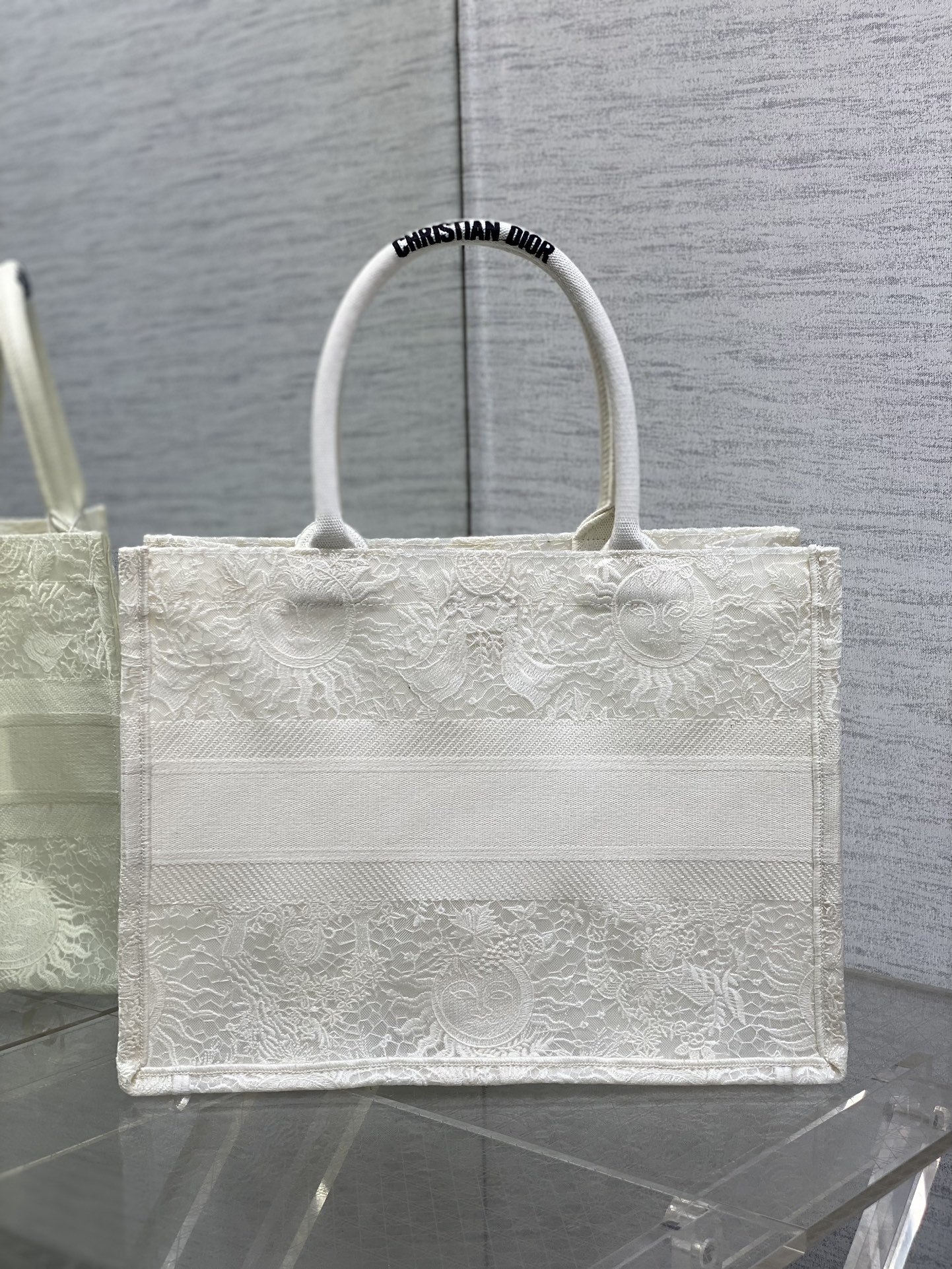 Tote最新蕾絲太陽元素系列DIOR原單高仿手提包