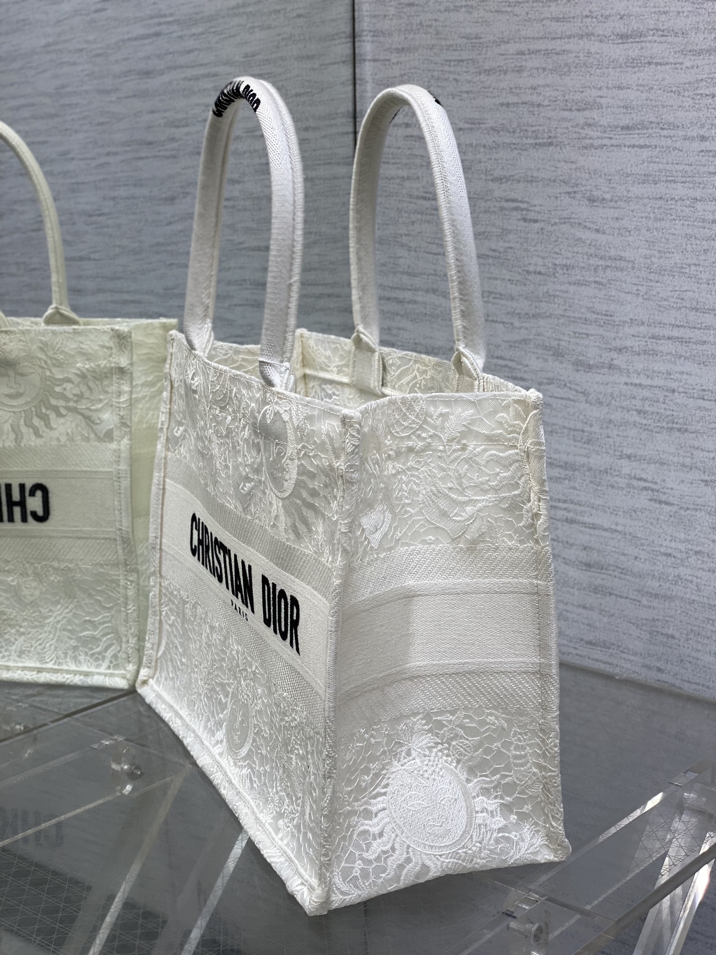 Tote最新蕾絲太陽元素系列DIOR原單高仿手提包