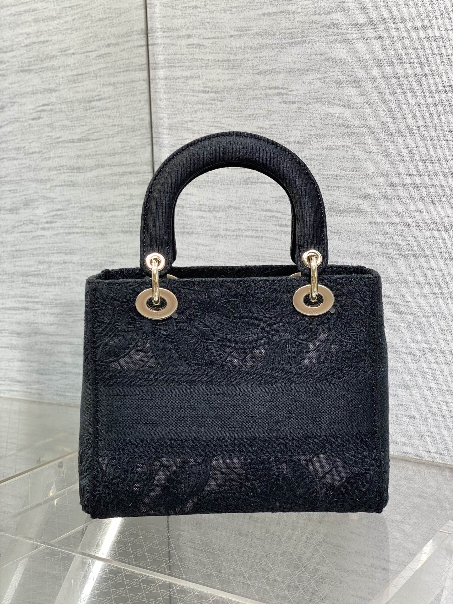 Lady系列DIOR頂級原單復刻女士手提包 黑色