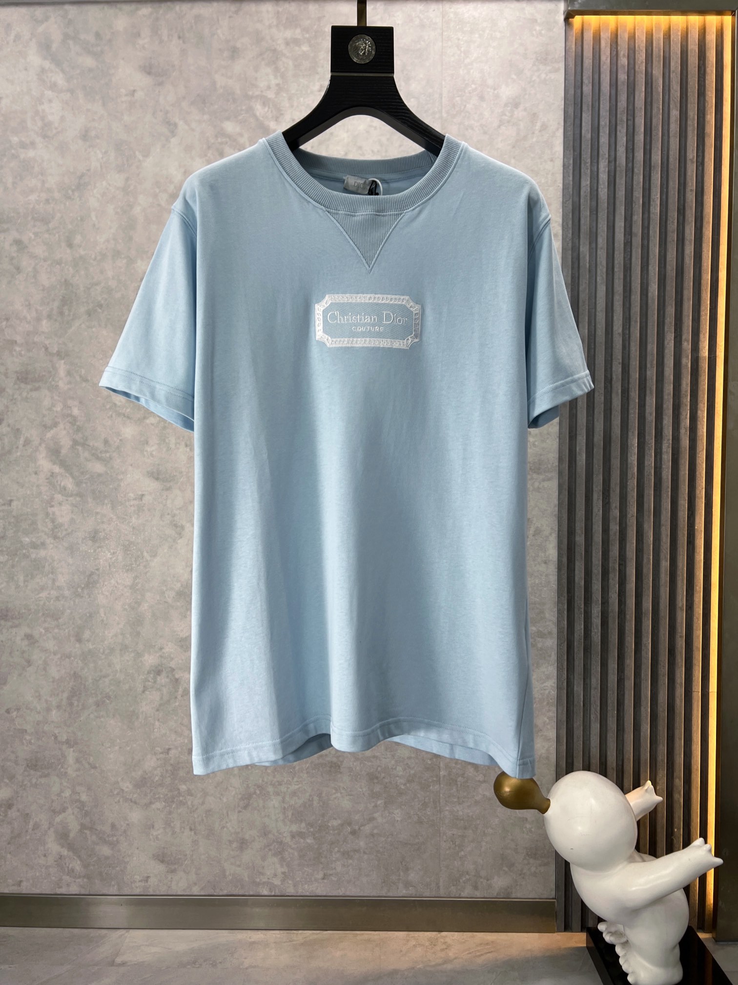 高仿DIORCD衣服胸前字母短袖T恤男裝女裝