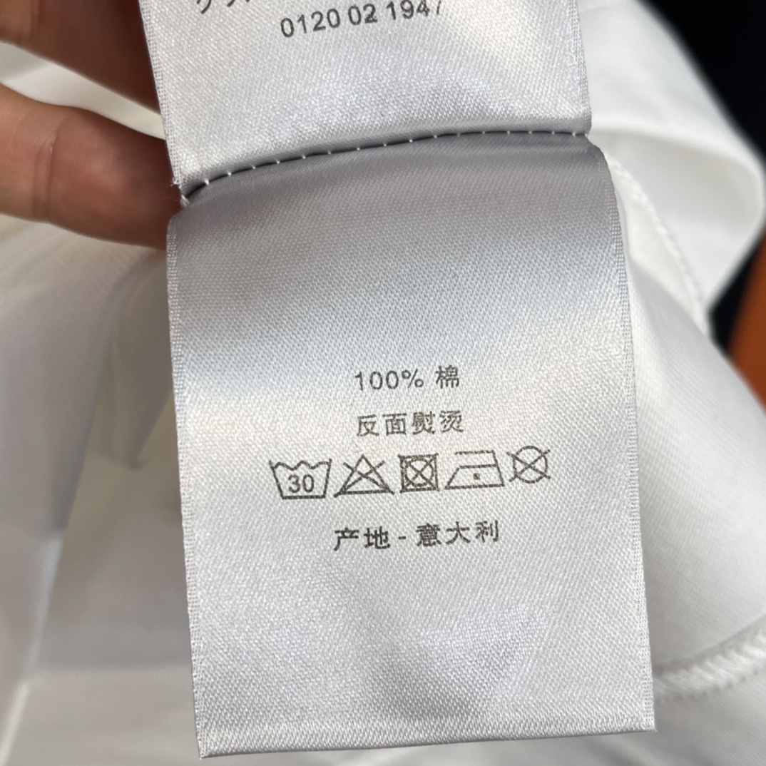 DIOR高仿圓領短袖T恤 印花字母 logo 奢侈品T恤