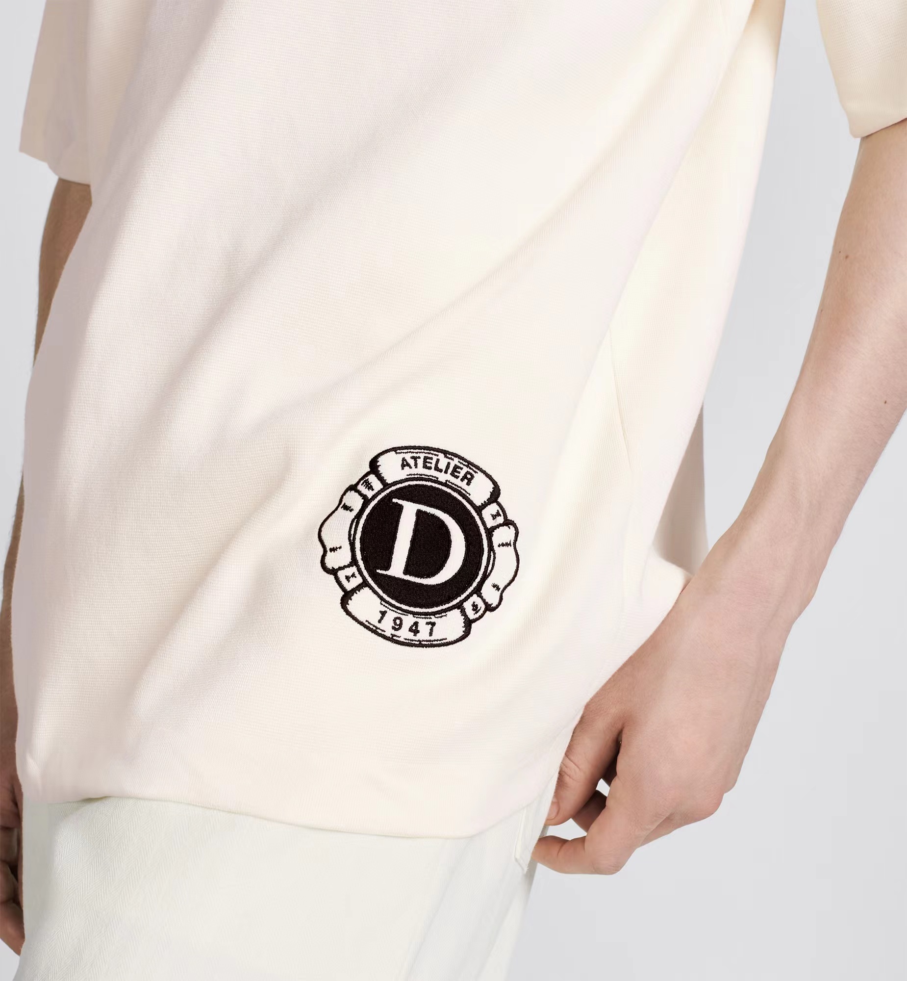 專櫃同步DIOR高仿衣服夏季圓領短袖T恤
