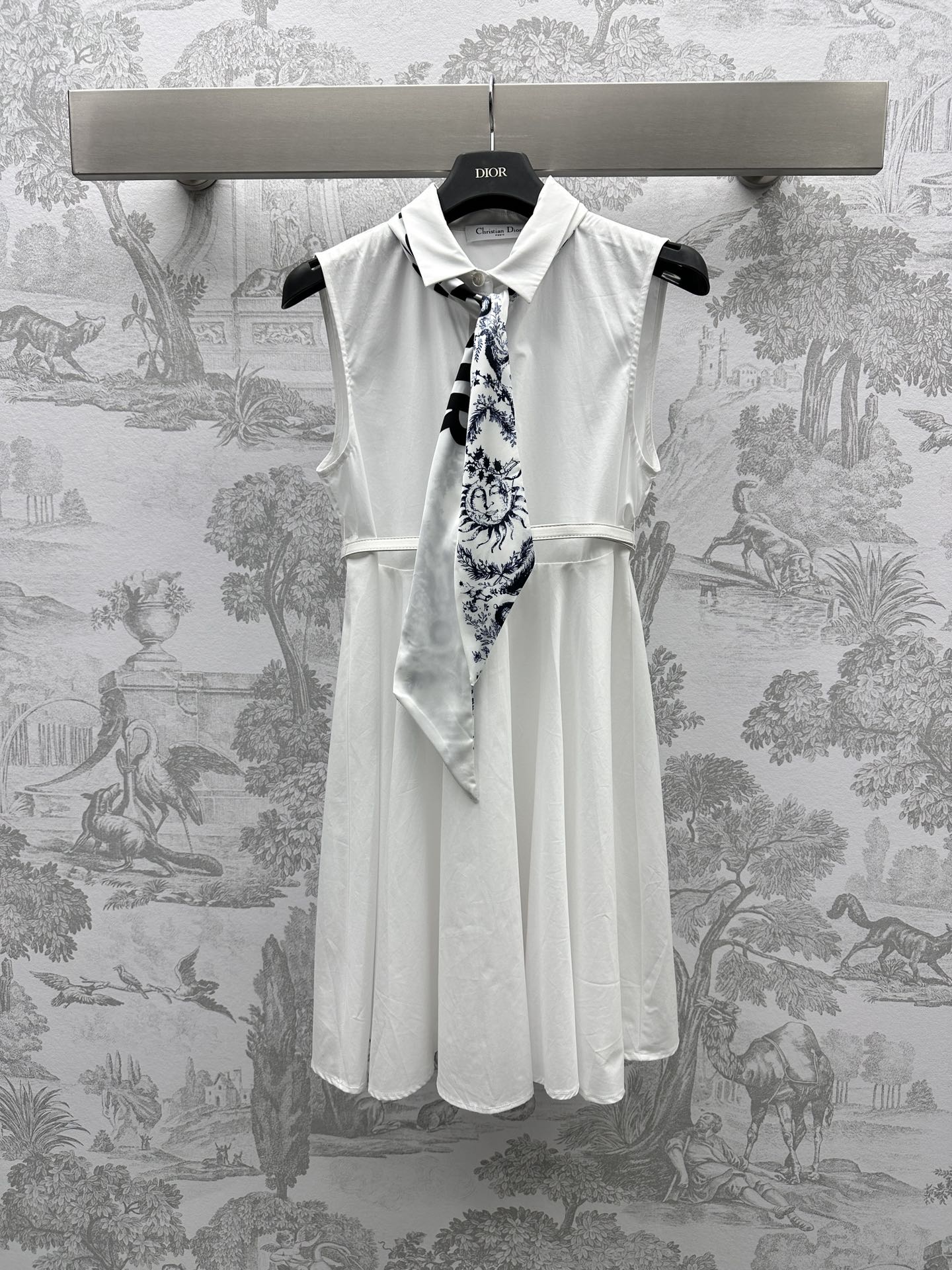 高仿DIOR衣服女裝無袖裙子 長裙