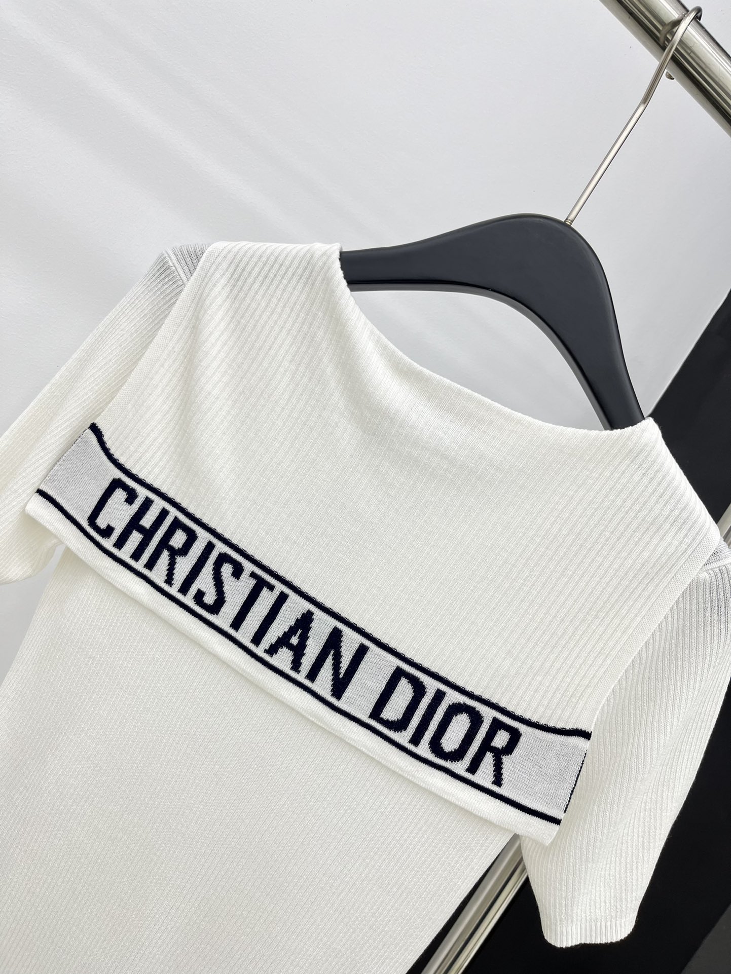 DIOR一比一高仿精品衣服 純棉針織上衣開衫短袖