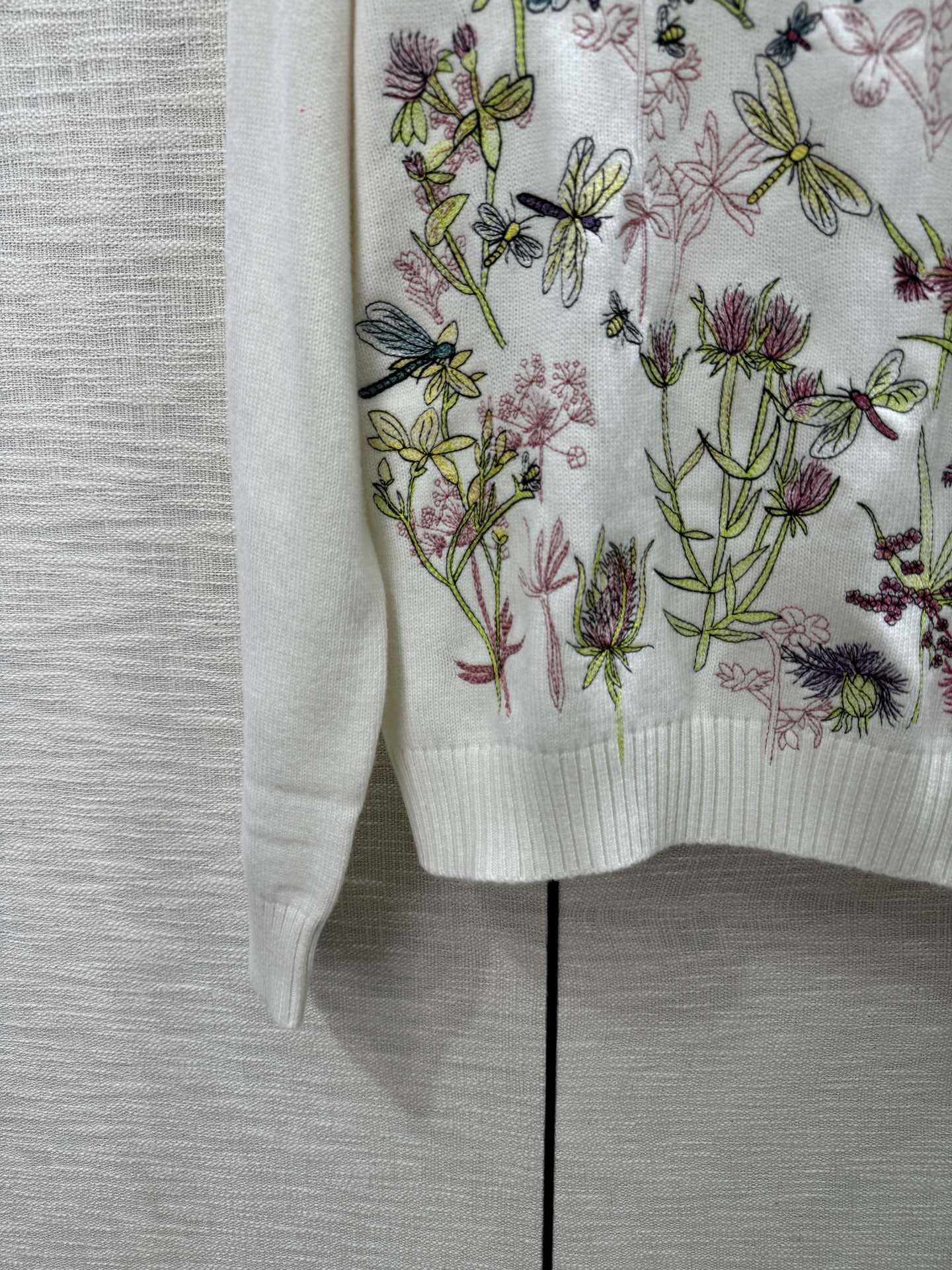 DIOR高仿原單刺繡上衣時尚長袖上迪奧高端奢侈品
