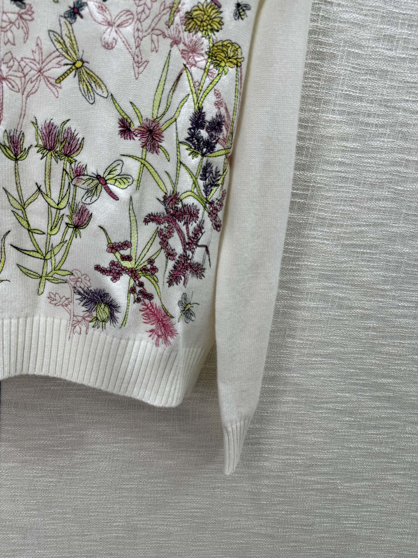DIOR高仿原單刺繡上衣時尚長袖上迪奧高端奢侈品