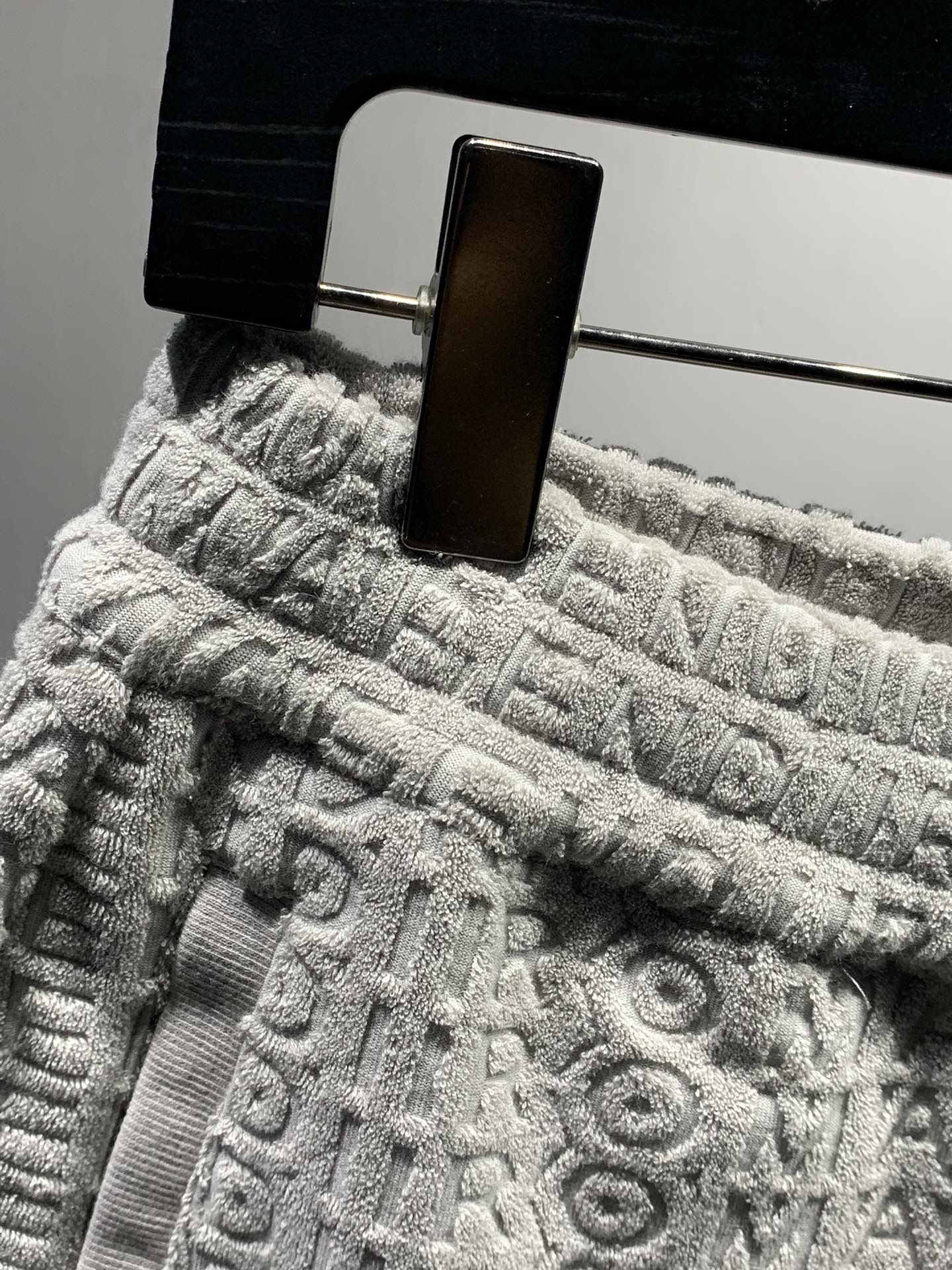原單A貨芬迪Fendi by Marc Jacobs毛巾提花短褲五分褲 男女同款