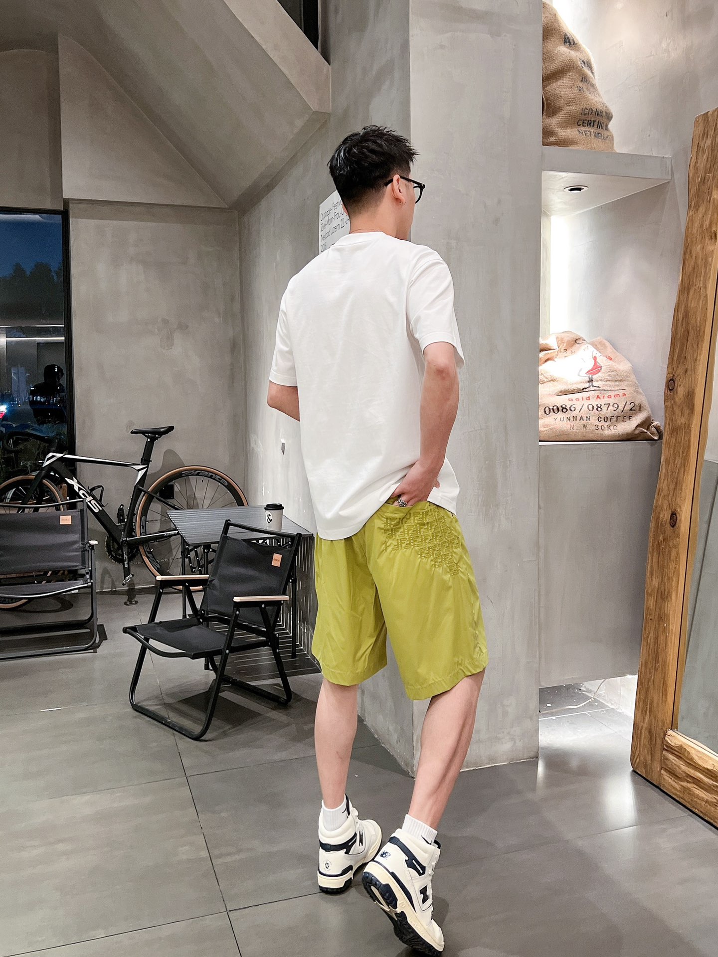 高仿芬迪Fendi短褲夏季新品五分褲休閒褲子