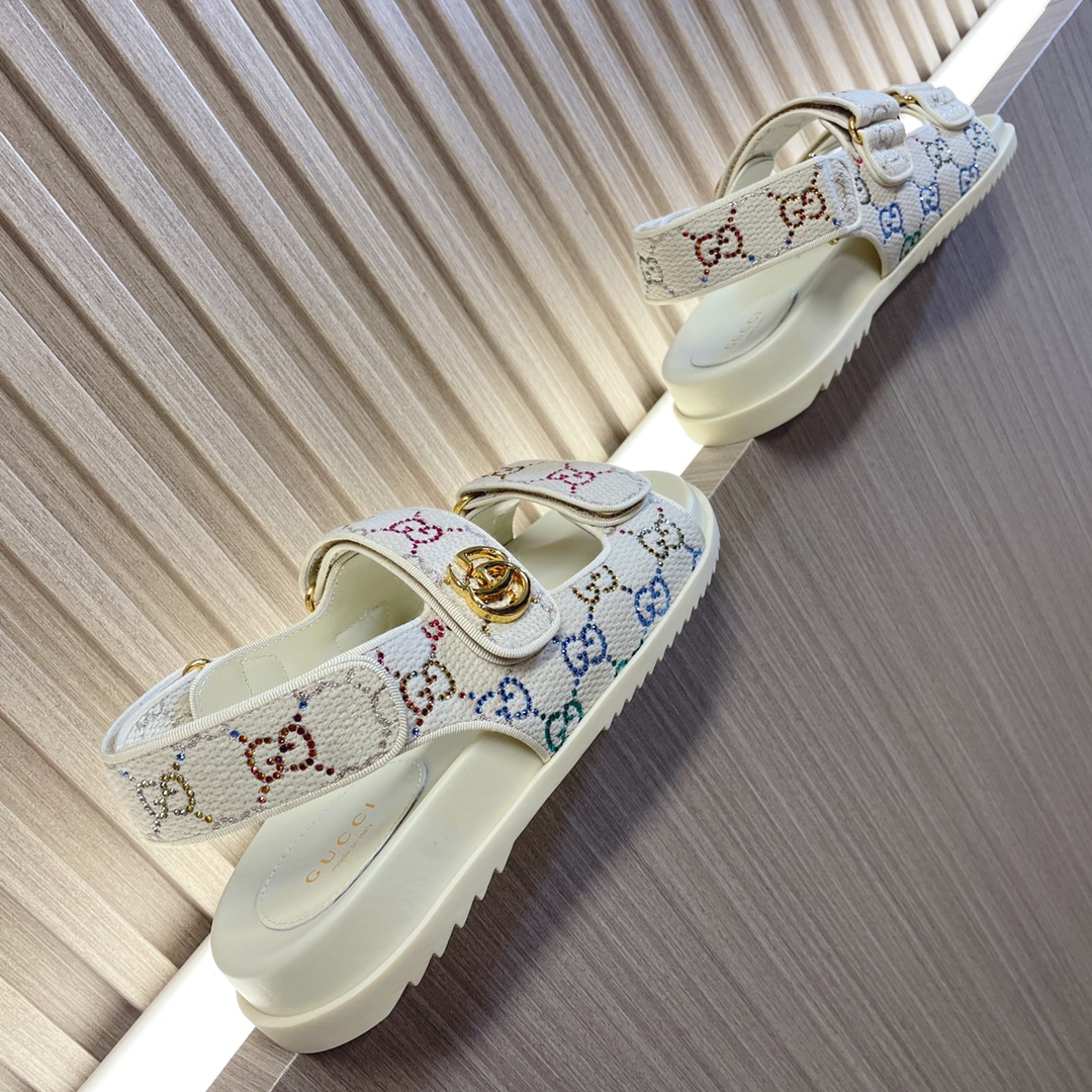 經典老佈鞋 Gucci高仿鞋沙灘鞋