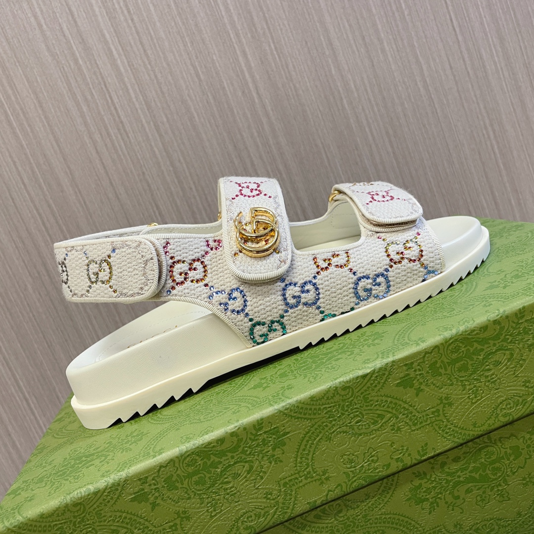 經典老佈鞋 Gucci高仿鞋沙灘鞋