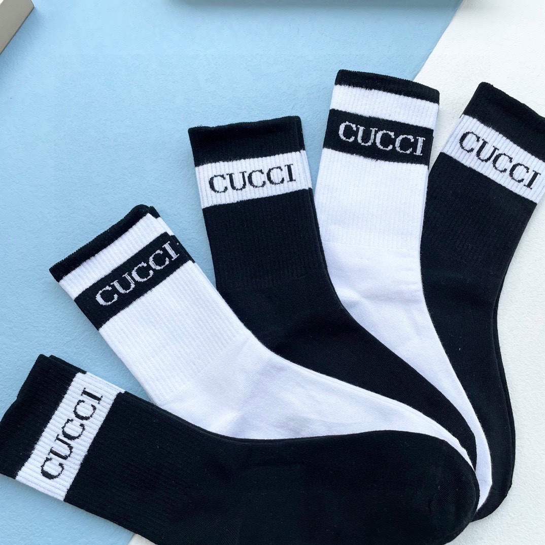 頂級原單Gucci純棉防臭襪子 男女同款 G家新品