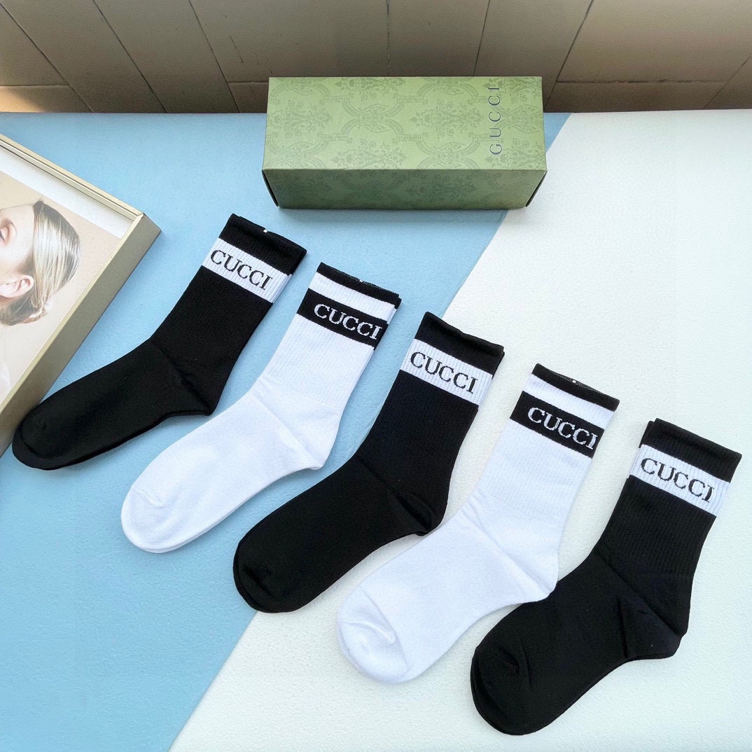 頂級原單Gucci純棉防臭襪子 男女同款 G家新品
