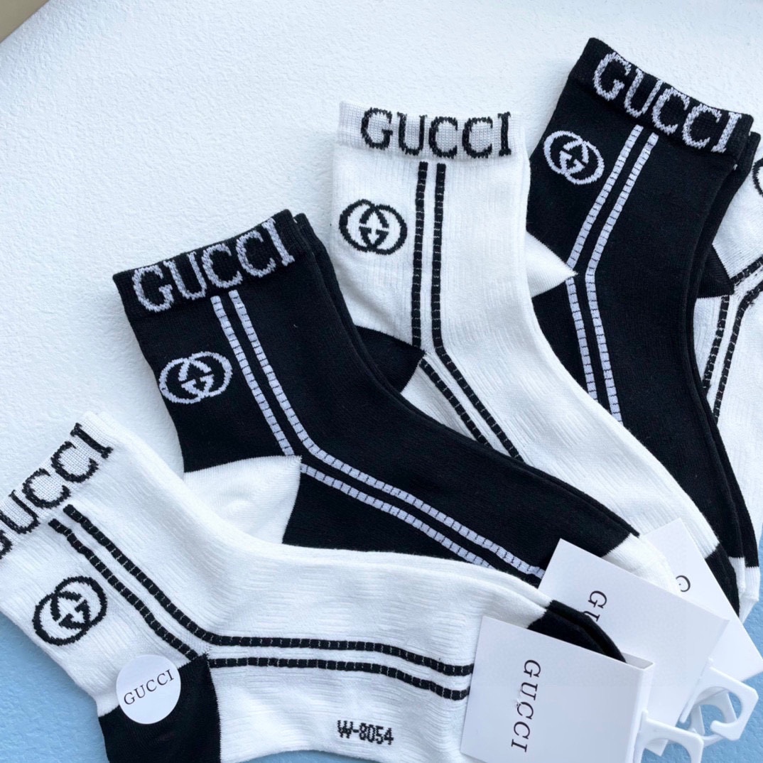 純棉防臭頂級原單Gucci襪子高品質專櫃同步