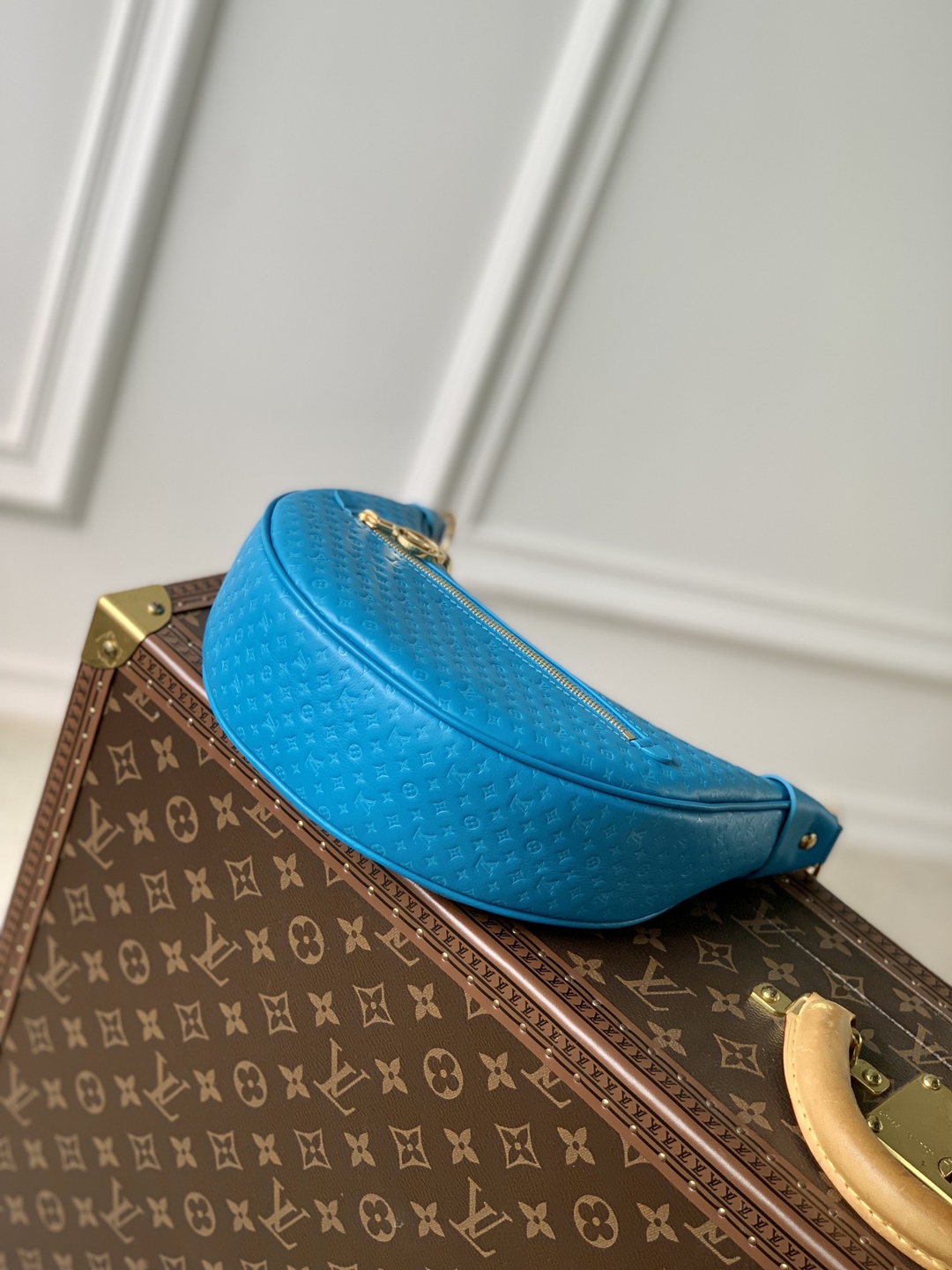 M22593藍色Louis VuittonMonogram花紋原單高仿包包