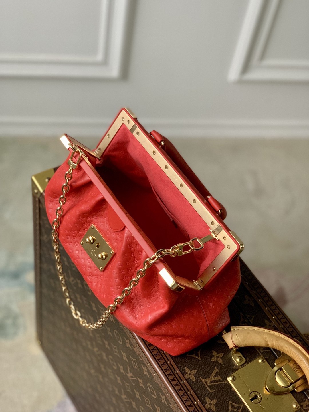 M22327Louis VuittonMonogram Clutch頂級A貨手袋