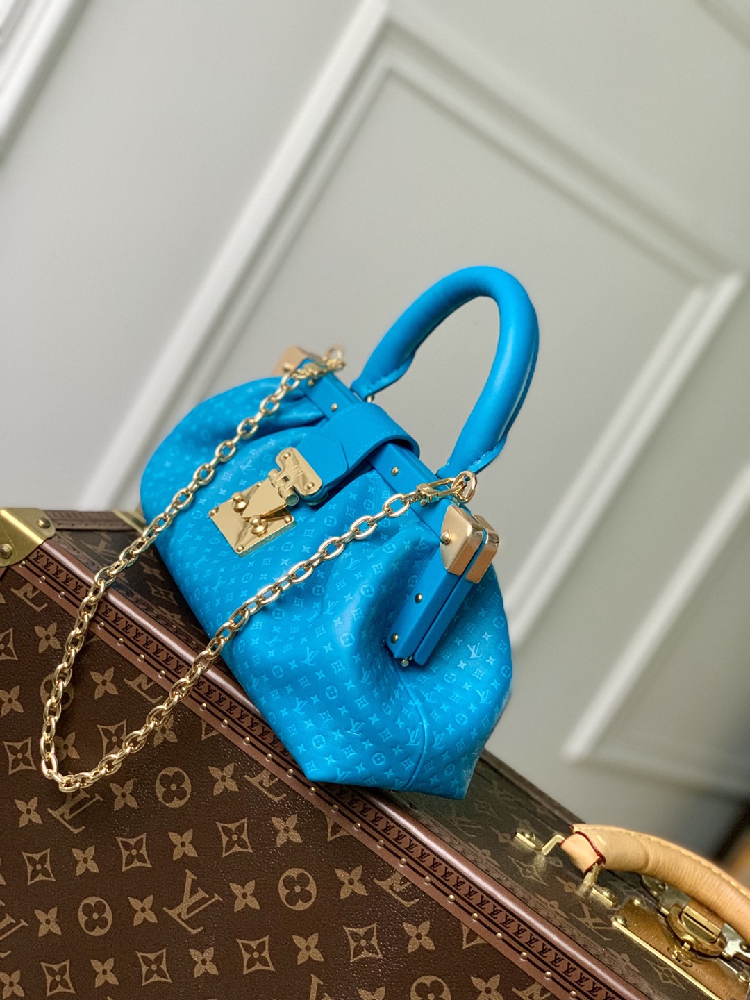 M22325Louis VuittonMonogram Clutch 高仿原單包包真皮皮質
