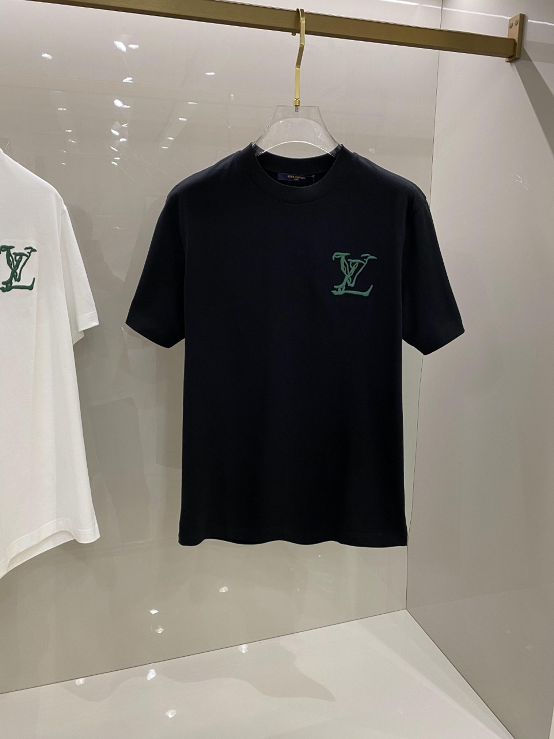 頂級原單高仿 Louis Vuitton圓領短袖T恤 定制版