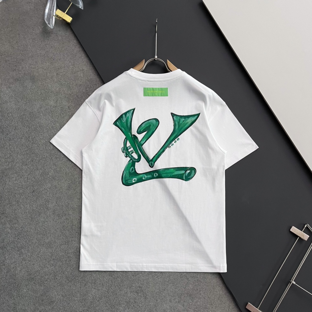 獨家精品路易威登LV高仿精品衣服男裝短袖T恤