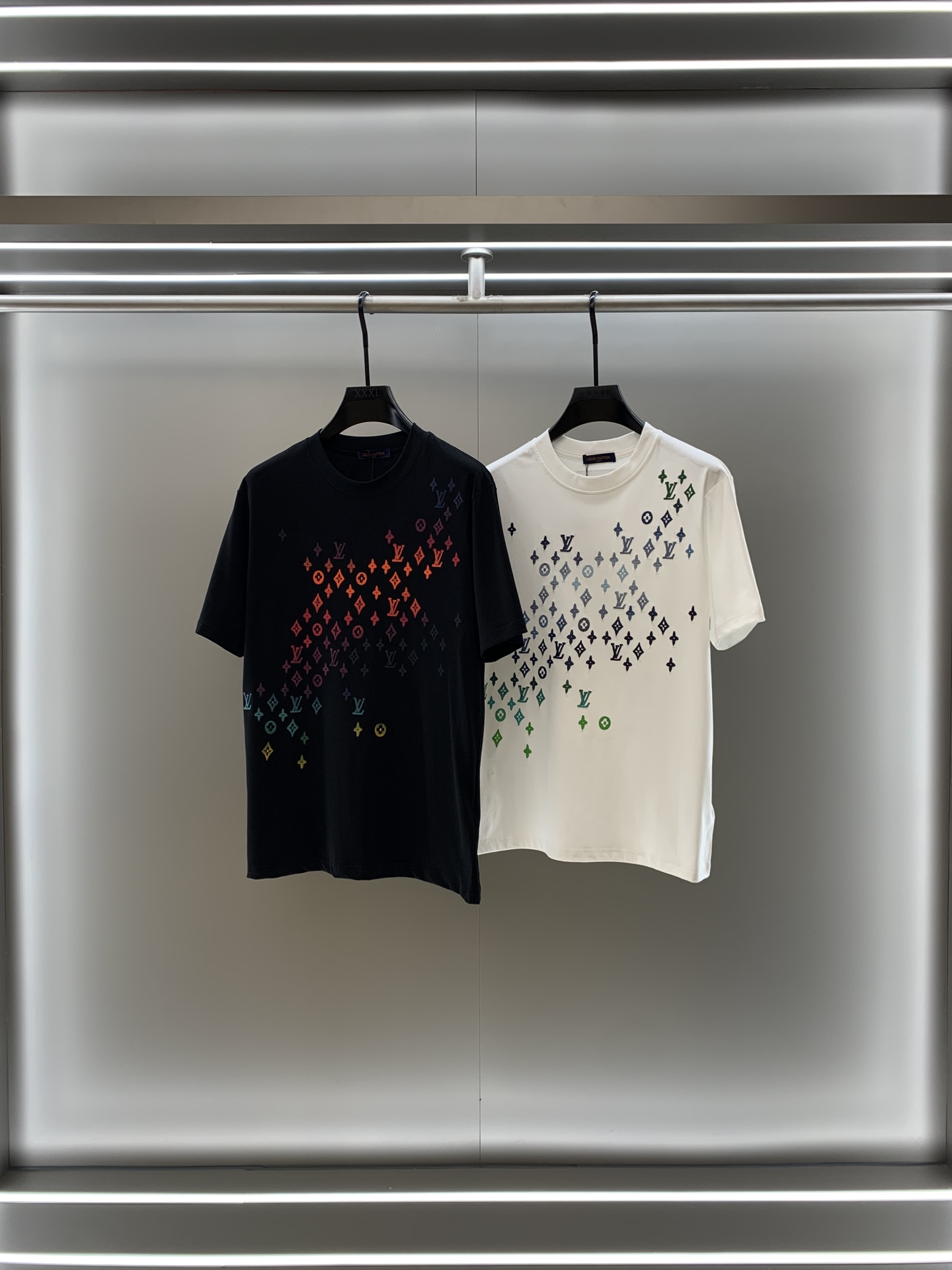 2024新品頂級原單路易威登高仿純棉短袖T恤 白色