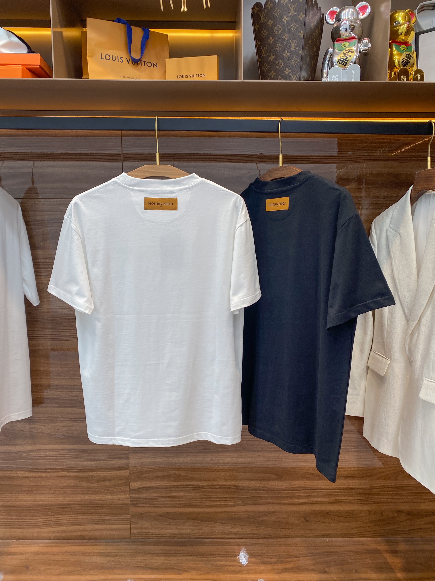 頂級奢侈品服裝歐美大牌高仿LV春夏新品純棉圓領短袖T恤