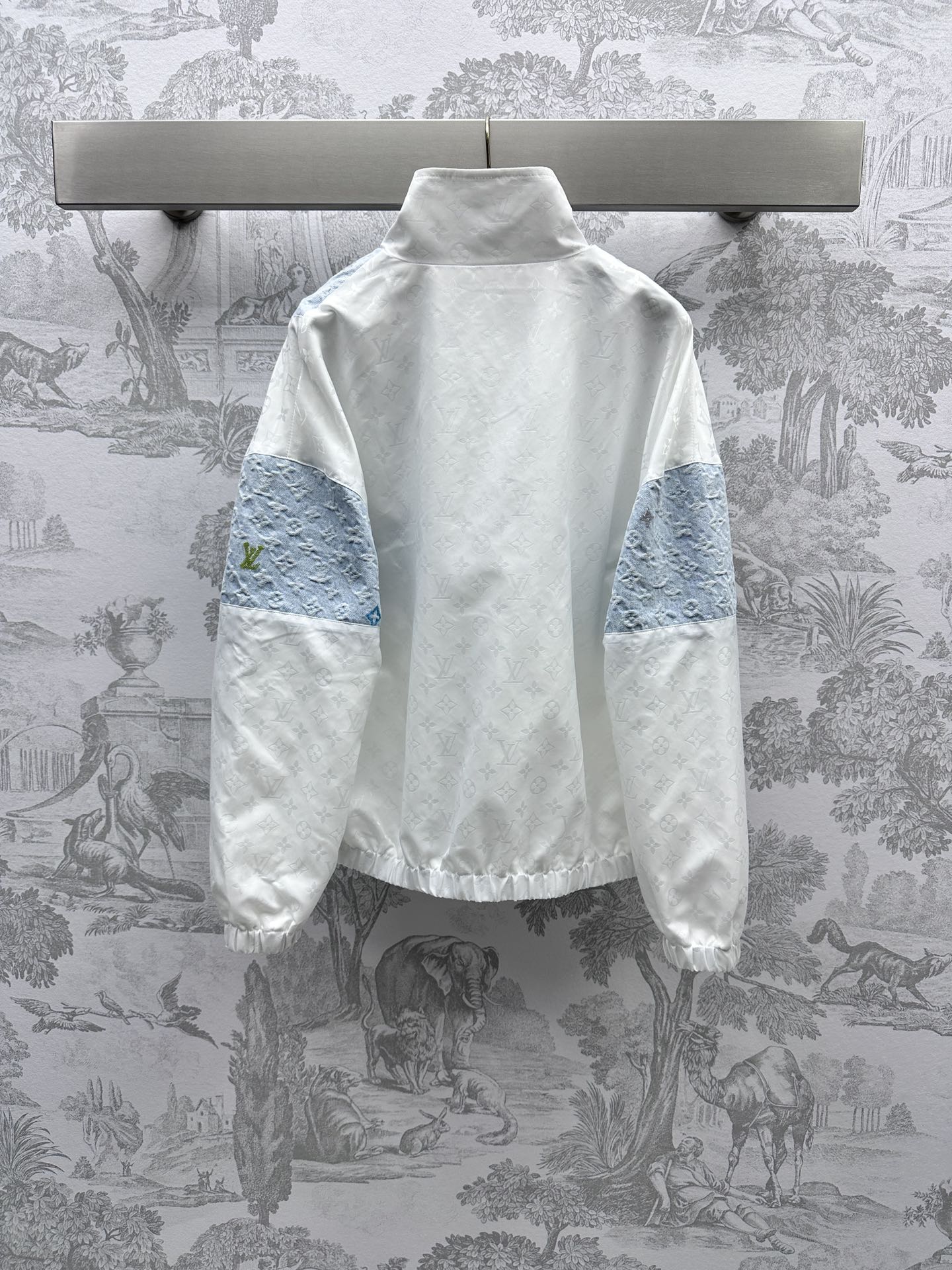 高仿LV路易威登新品拼接牛仔防曬服套裝女裝經典品