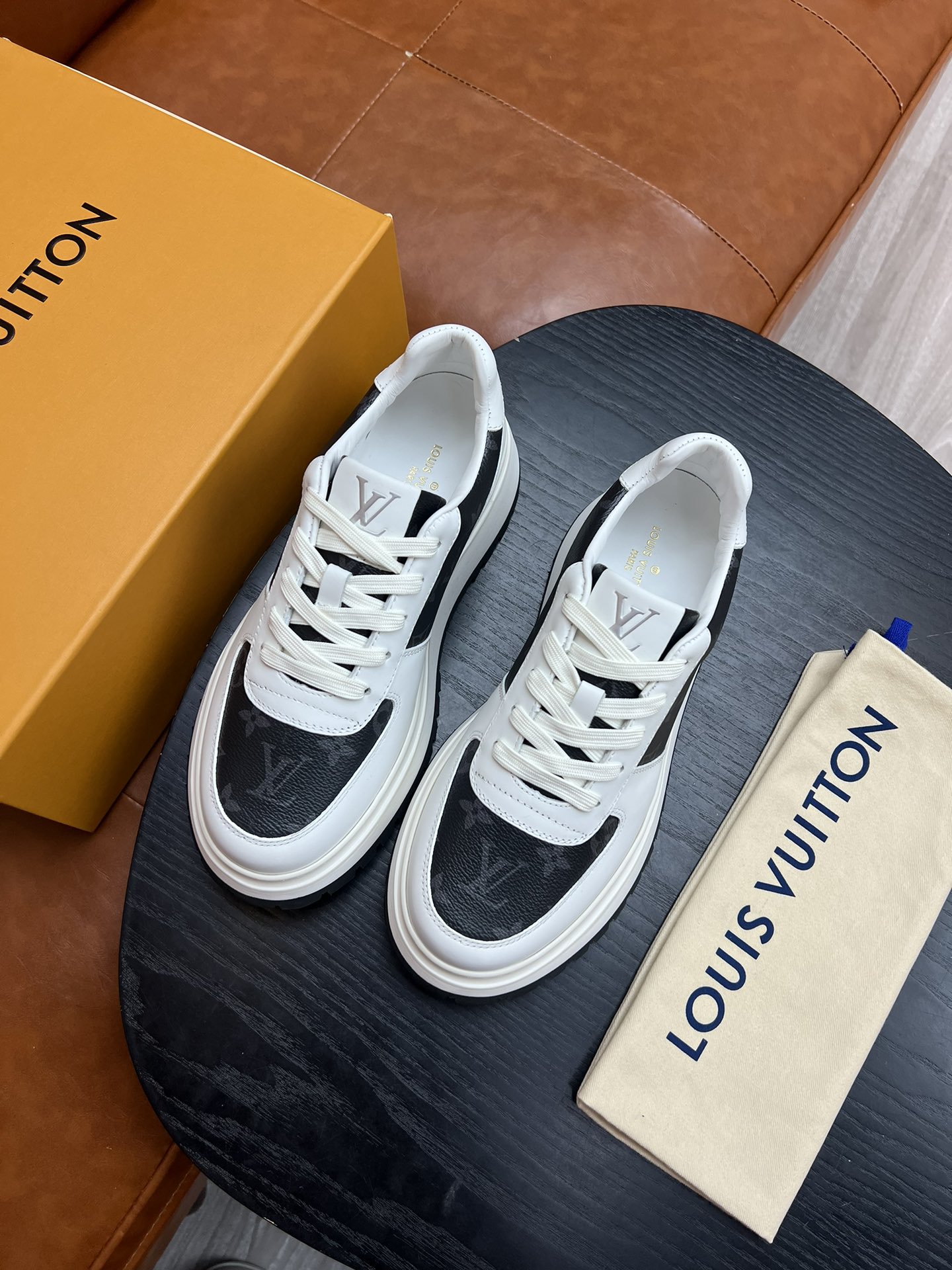 Louis Vuitton 官網同步原單品質高仿運動休閒鞋男裝低幫鞋