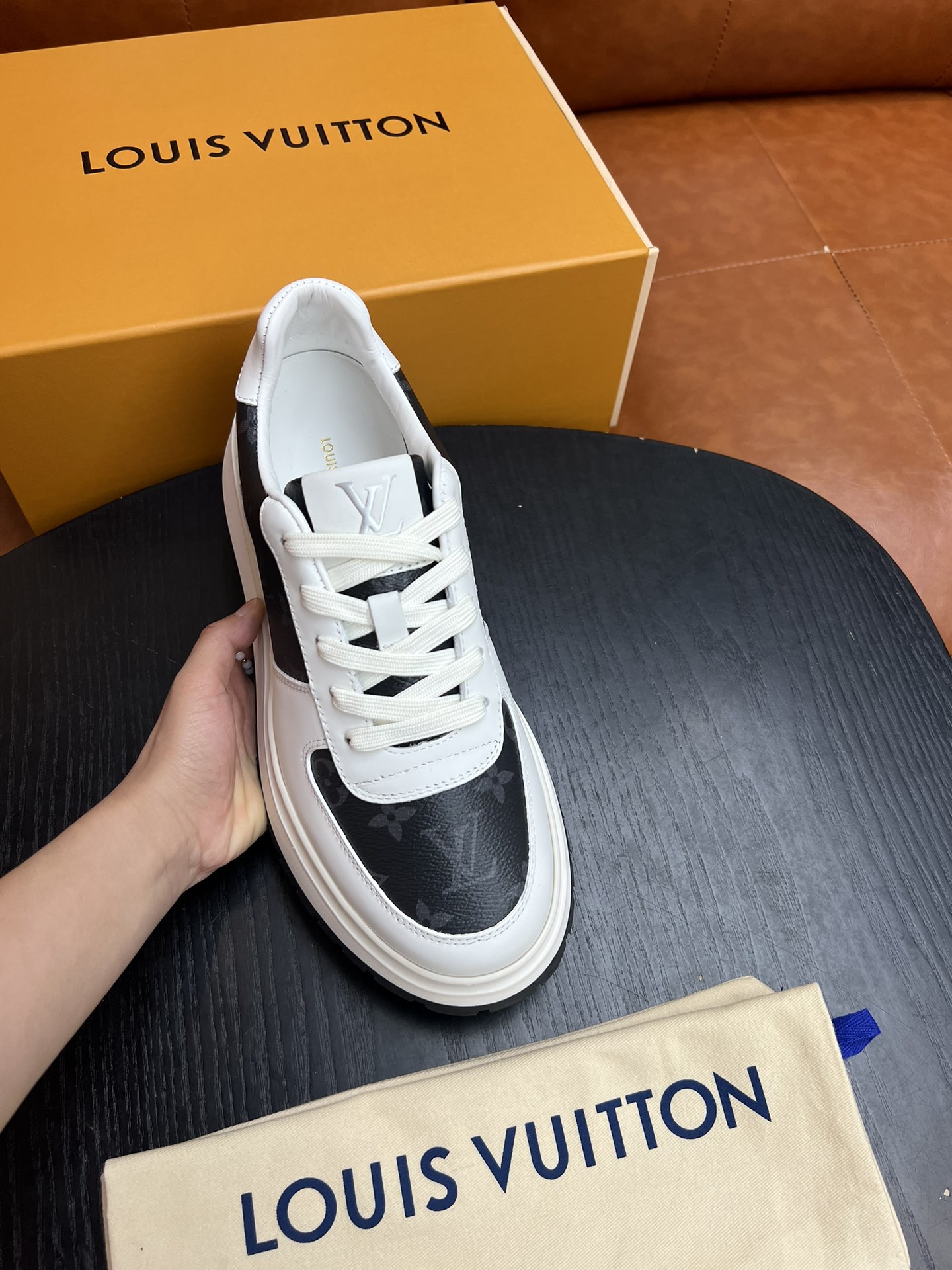 Louis Vuitton 官網同步原單品質高仿運動休閒鞋男裝低幫鞋