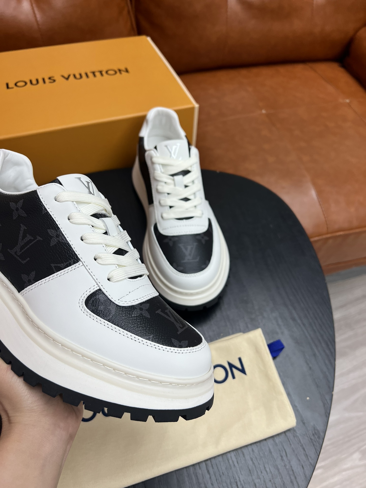Louis Vuitton 官網同步原單品質高仿運動休閒鞋男裝低幫鞋