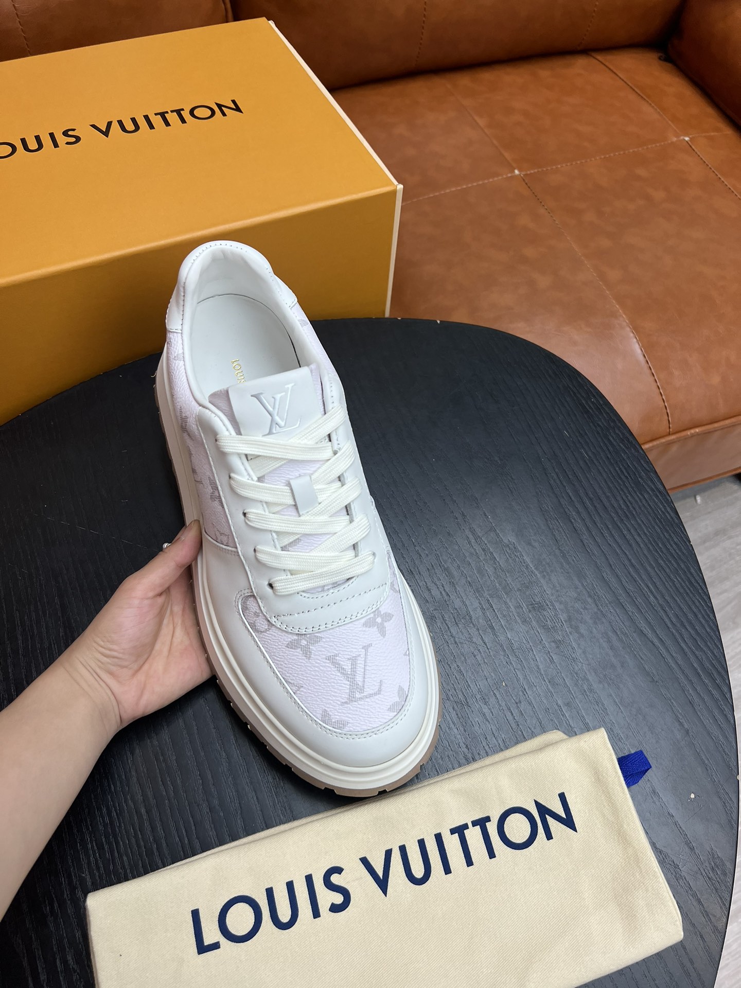 Louis Vuitton官網同步原版品質運動休閒鞋小白鞋
