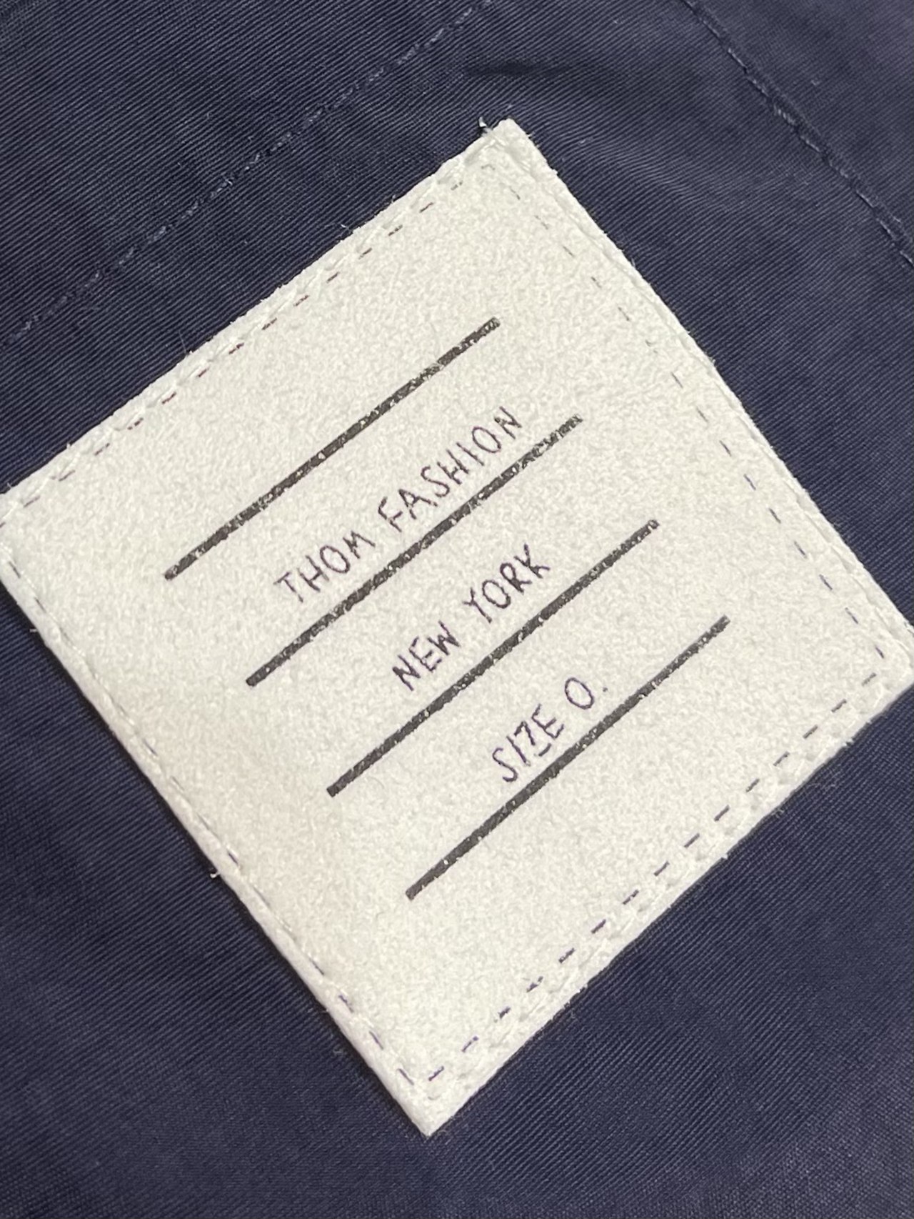 ThomBrowne TB 2024高仿長袖襯衫藍色