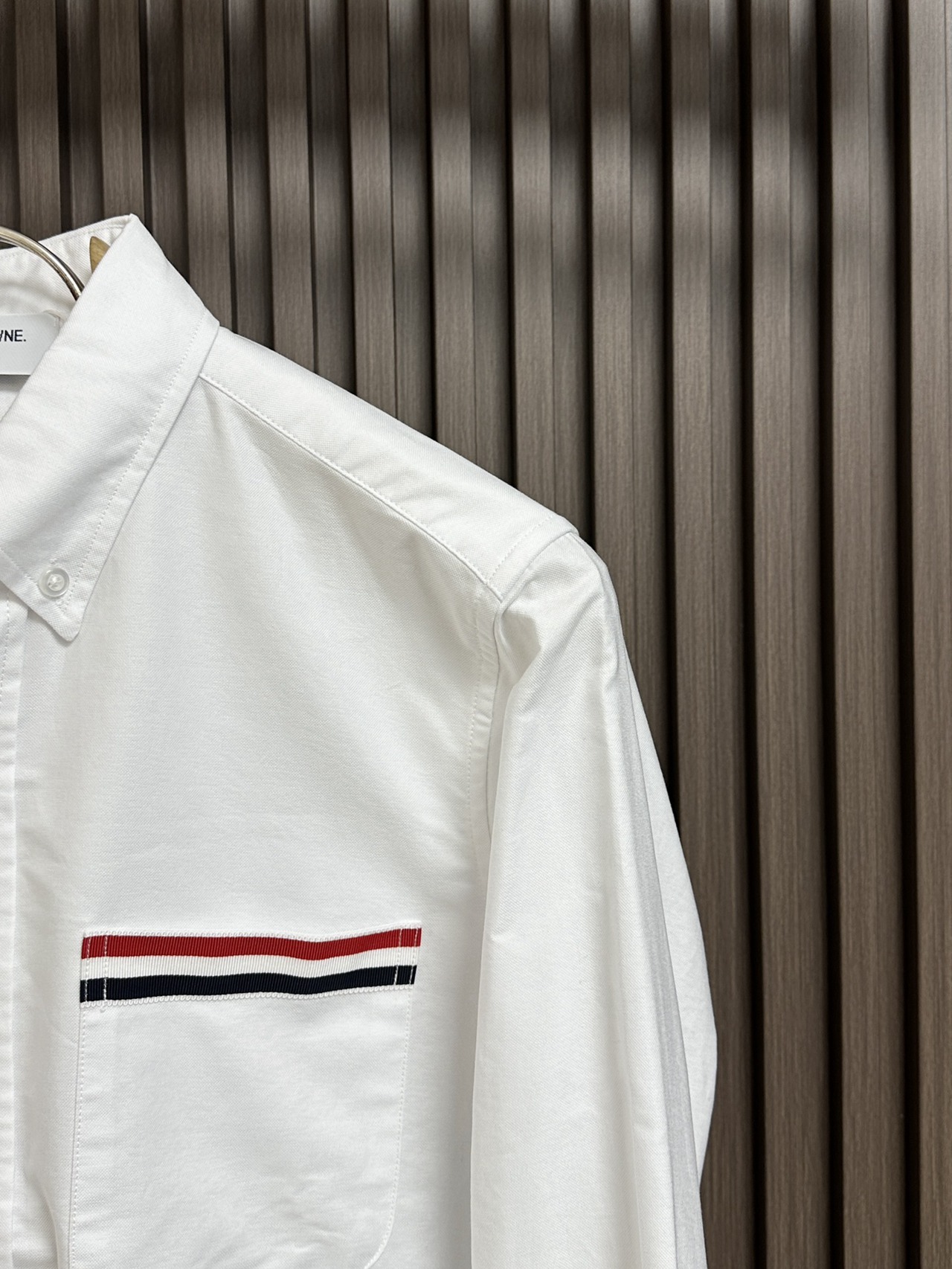 Thom Browne tB2024春季新品純白色男裝高仿原單襯衣