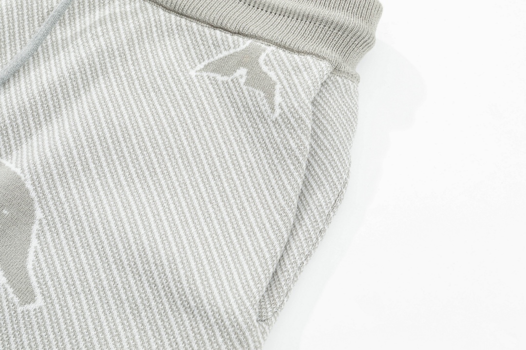 Thom Browne2024新品針織灰色原單褲子