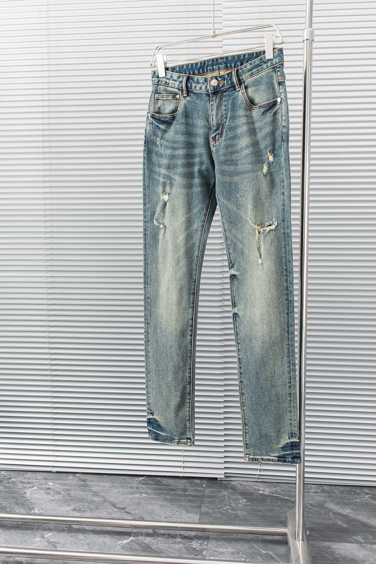 Thom Browne 高仿直筒男裝牛仔褲