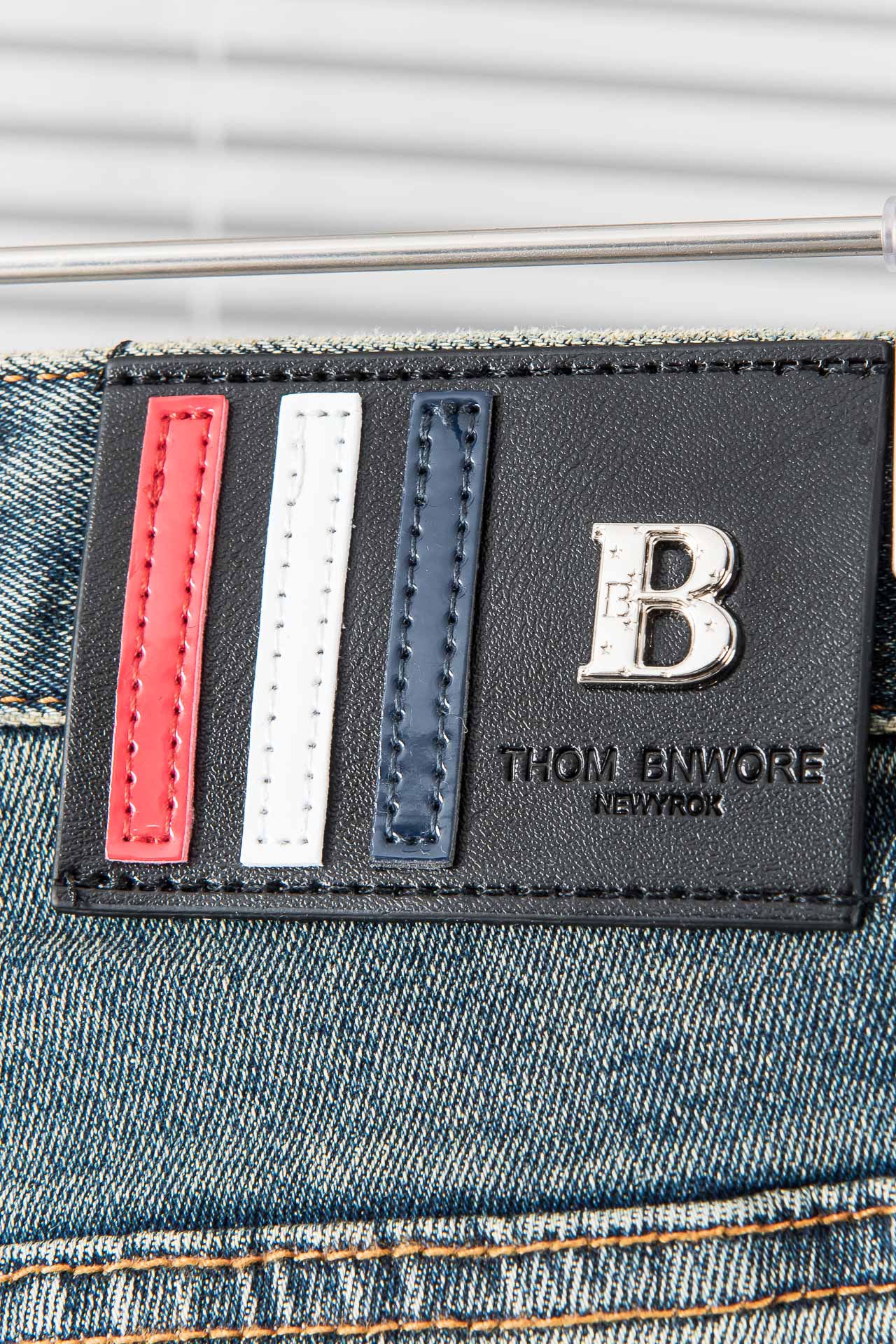 Thom Browne 高仿直筒男裝牛仔褲