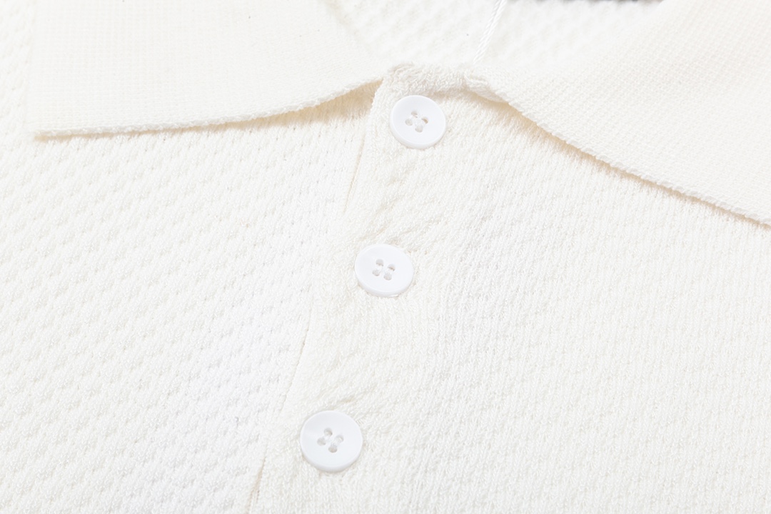Thom Browne 湯姆佈朗針織翻領Polo衫短袖官網同步