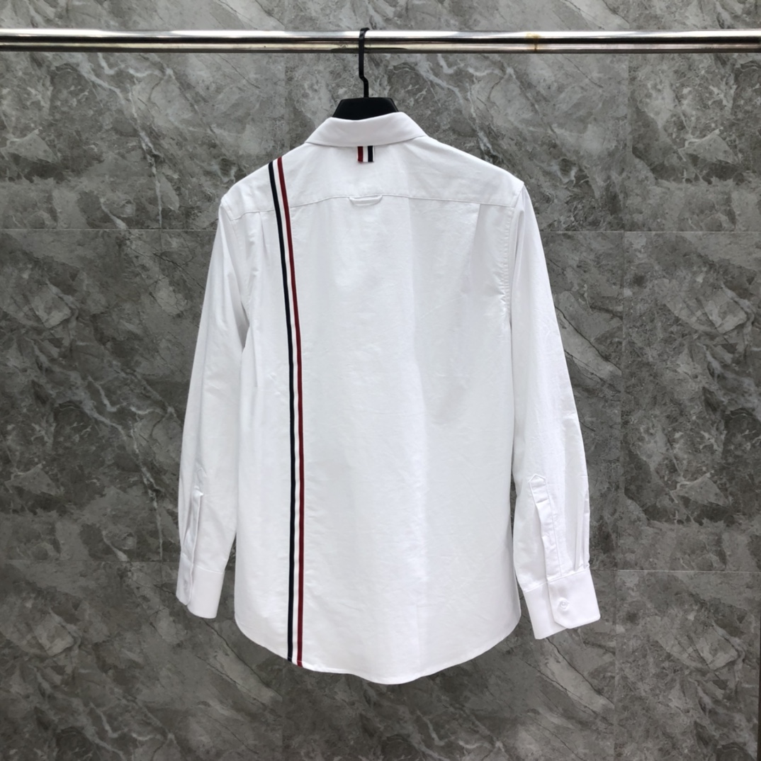 頂級原單湯姆佈朗精品服裝高仿男裝襯衣長袖襯衫