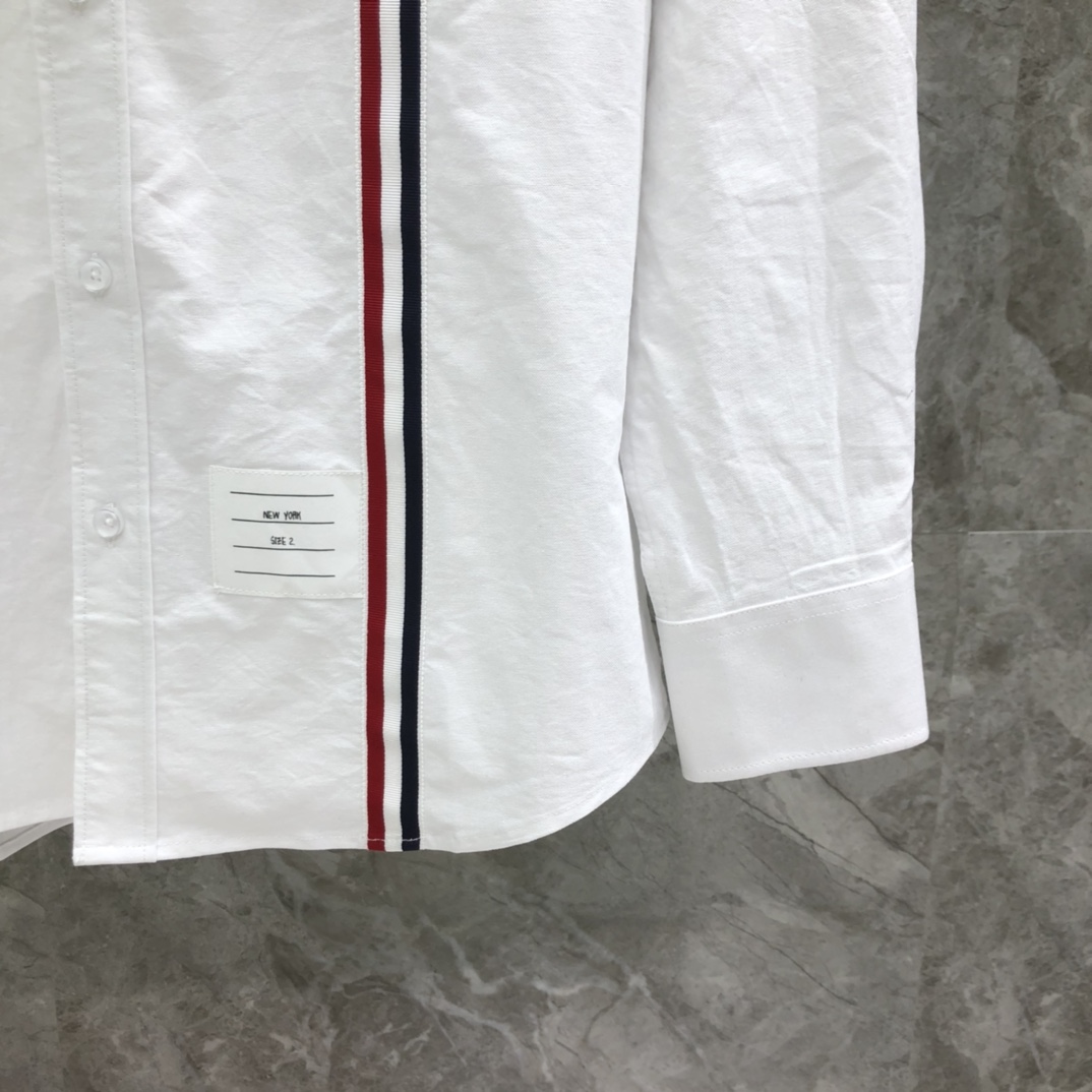 頂級原單湯姆佈朗精品服裝高仿男裝襯衣長袖襯衫