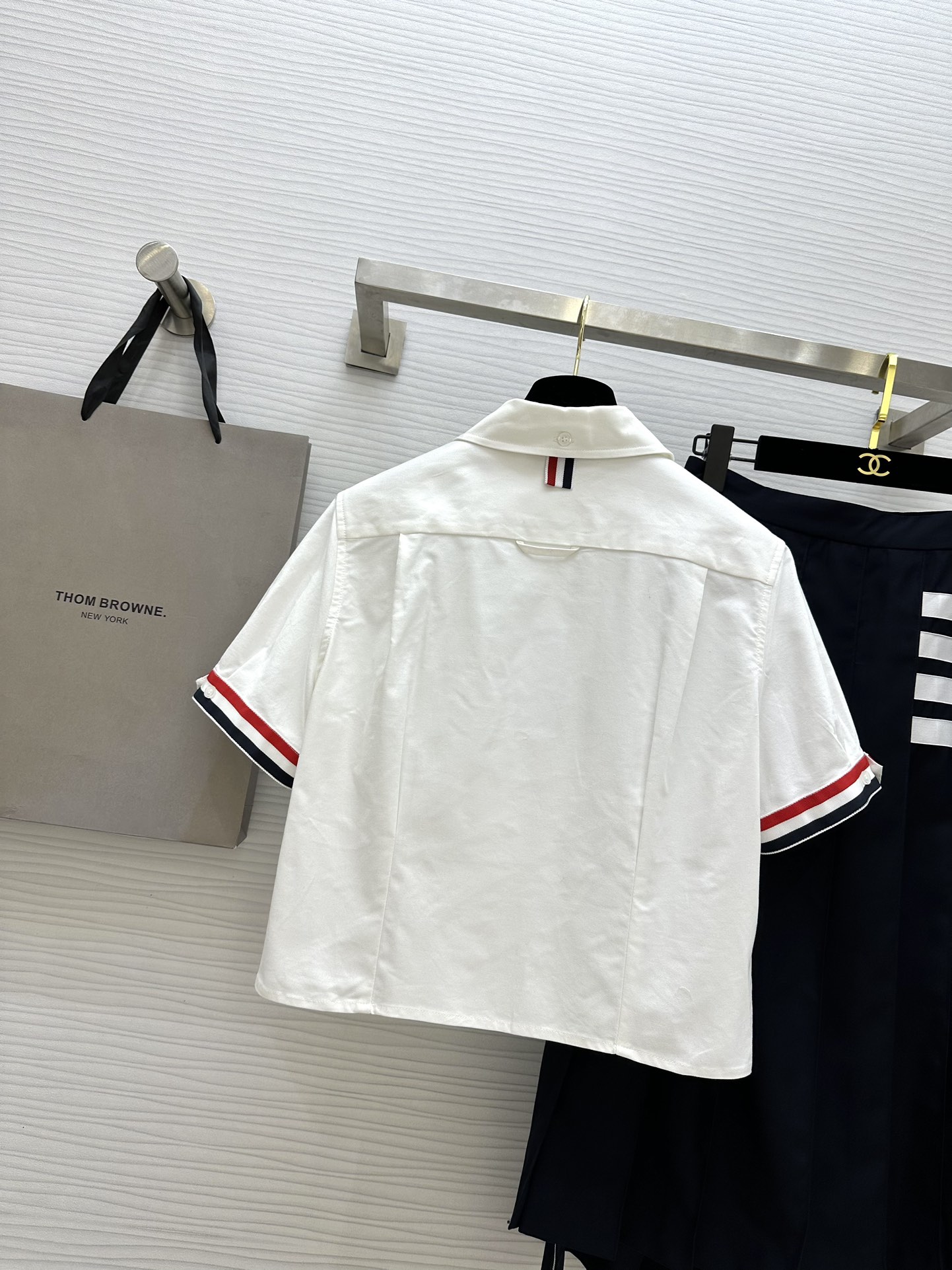 頂級精品湯姆佈朗衣服男女同款翻領T恤衫
