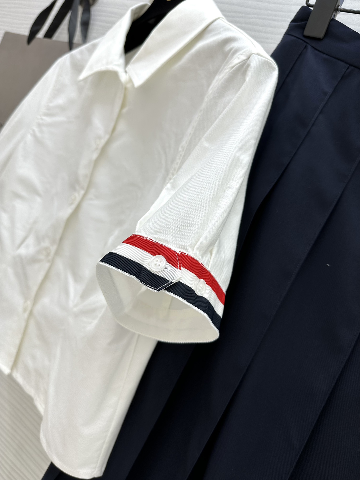 頂級精品湯姆佈朗衣服男女同款翻領T恤衫