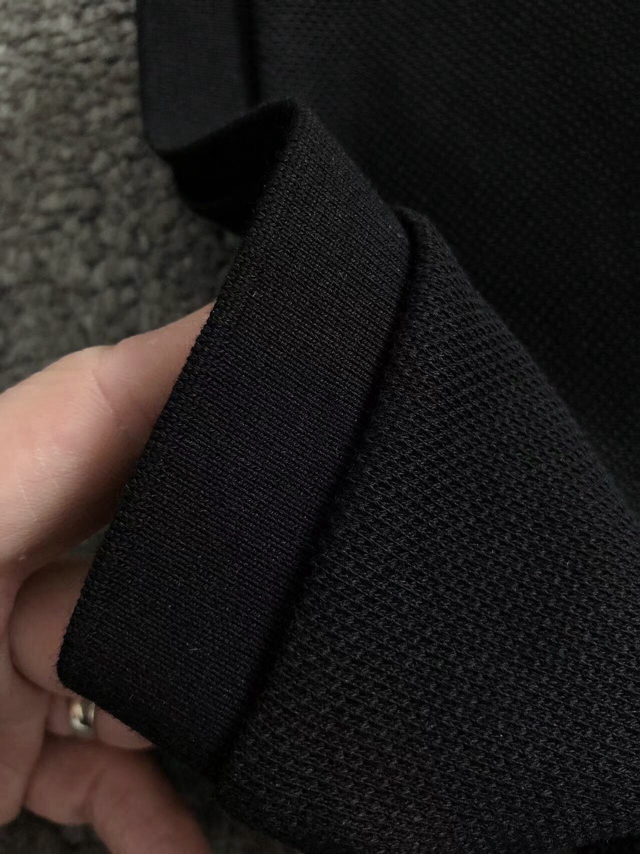頂級原單高仿服裝特姆佈朗黑色T恤男