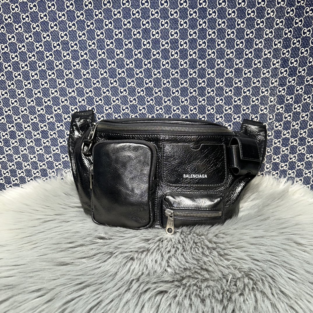 一比一高仿balenciaga巴黎世家 SUPERBUSY腰帶包