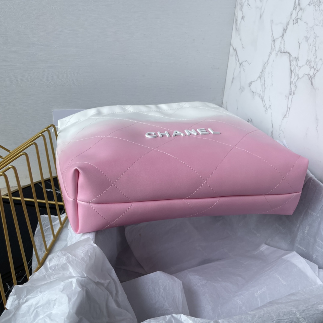 漸變色香奈兒高仿女款單肩包新品