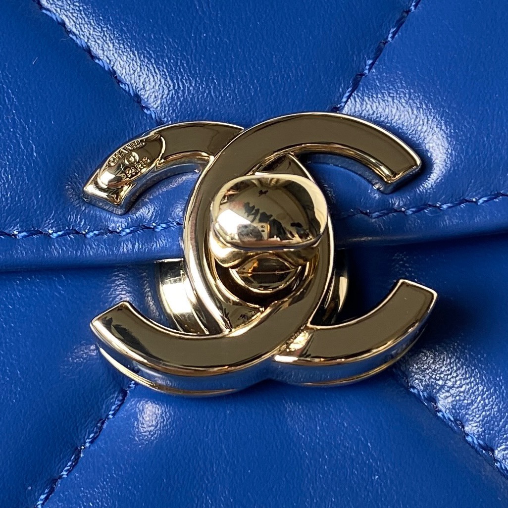 頂級復刻奢侈品CHANEL 香奈兒原單手提包藍色