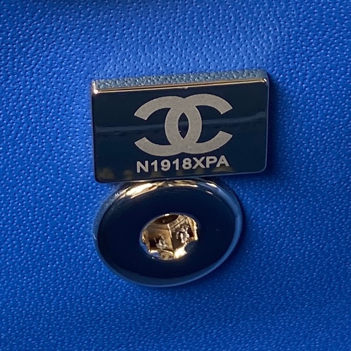 頂級復刻奢侈品CHANEL 香奈兒原單手提包藍色