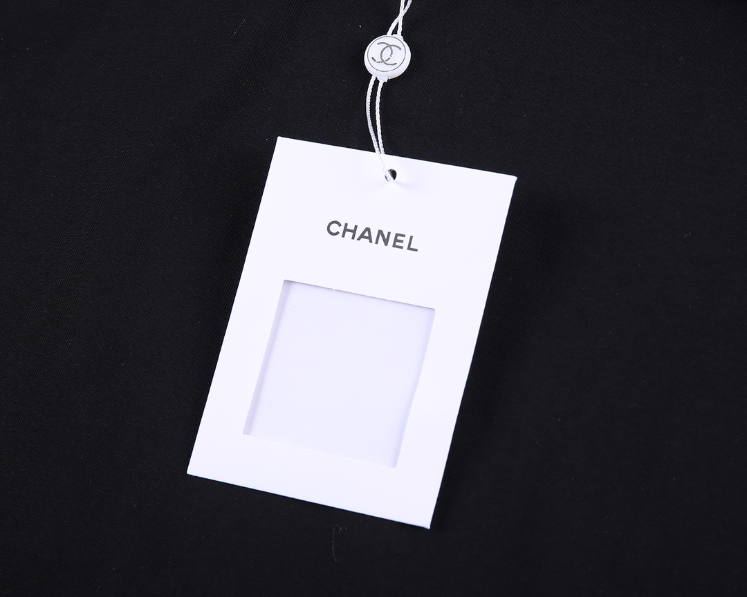 CHANEL香奈兒高仿春夏系列純棉圓領短袖T恤 專櫃同步