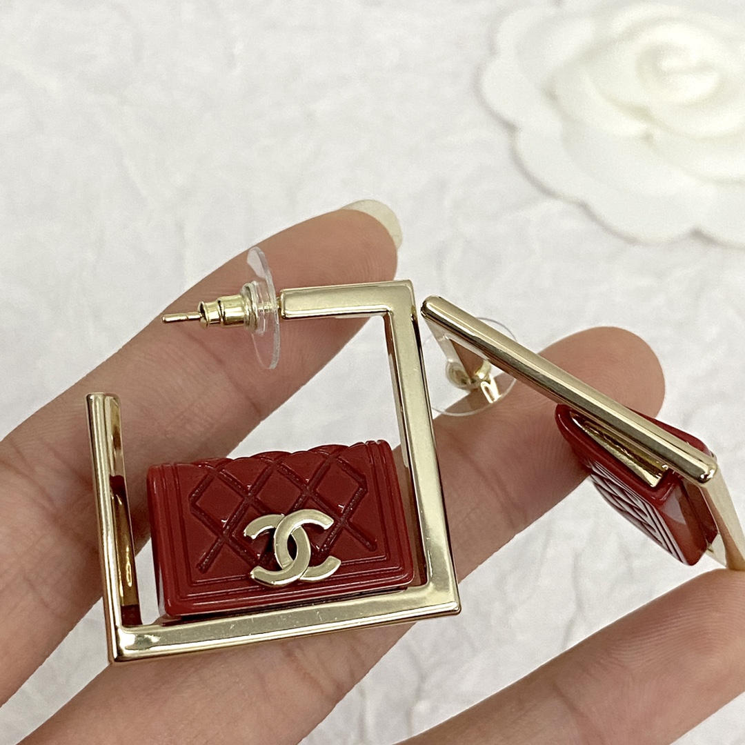 經典優雅CHANEL1:1復刻耳釘 女款